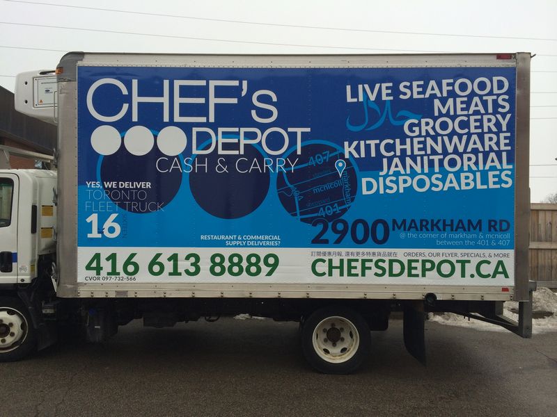 Truck Lettering and Decals