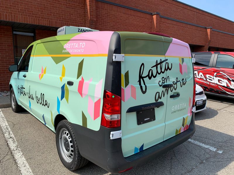 Partial Van Wrap